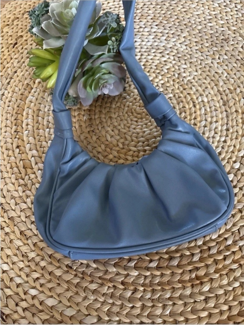 Alice and Olivia handbag blue statement piece nwot! #College#Tailgating#classy